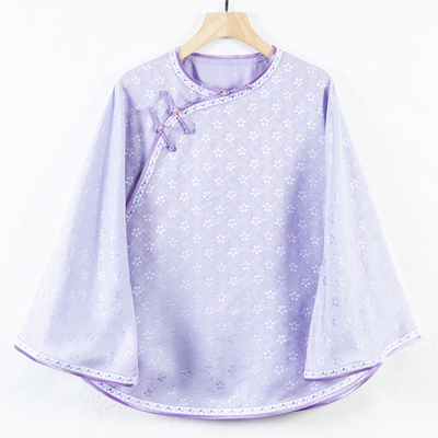 华族经典民国旗袍上衣新中式真丝