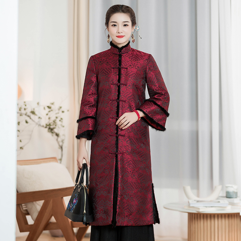 外套旗袍华族经典复古