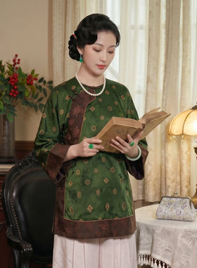 华族经典香云纱新中式上衣