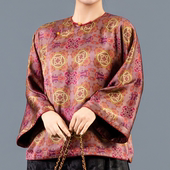 女秋250909 民国开襟40姆米香云纱唐装 华族经典 旗袍上衣高端新中式