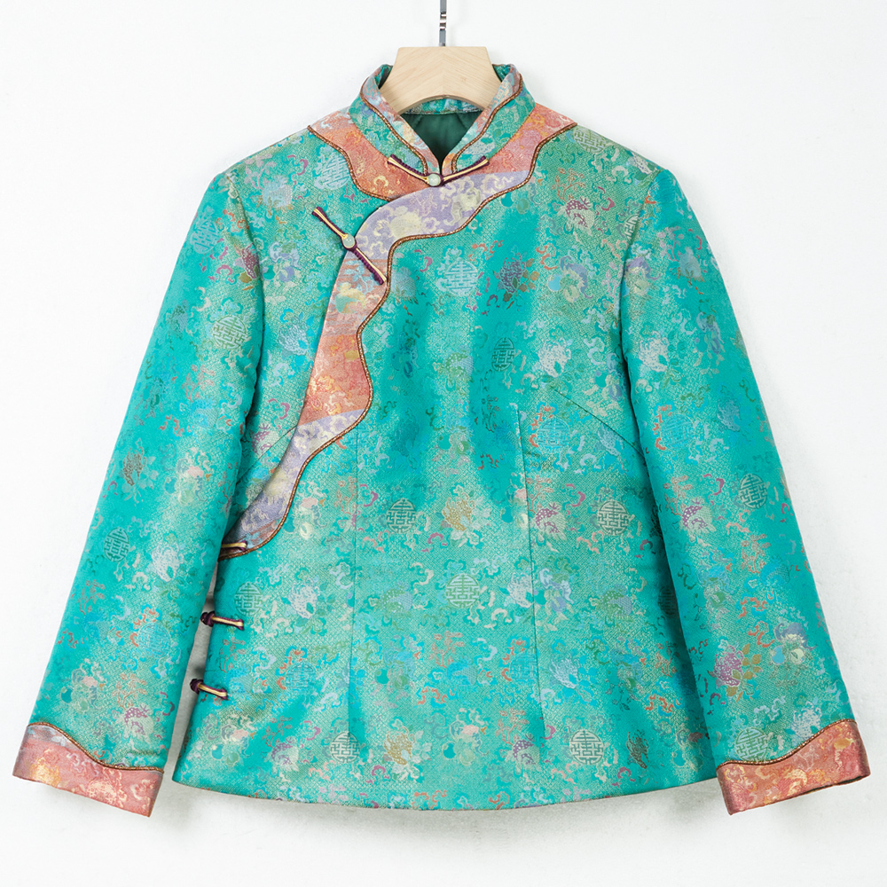 华族经典唐装女装开襟新中式