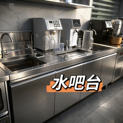【热卖】水吧台操作台支持定制
