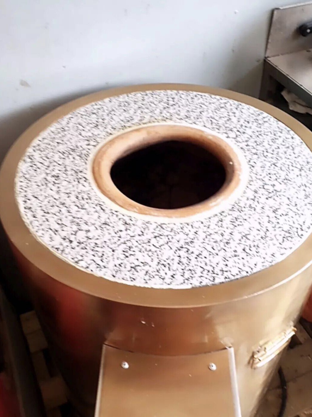 荆州烧饼烤炉梅干菜烧饼炉子不锈钢电锅盔炉子摊商用锅盔老式炉子