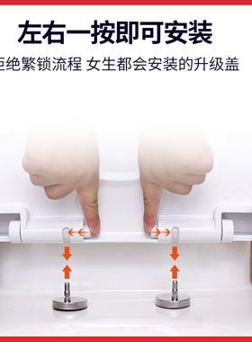 马桶盖家用加厚U型OV坐便器马桶圈子老式厕所盖板坐便盖通用配件