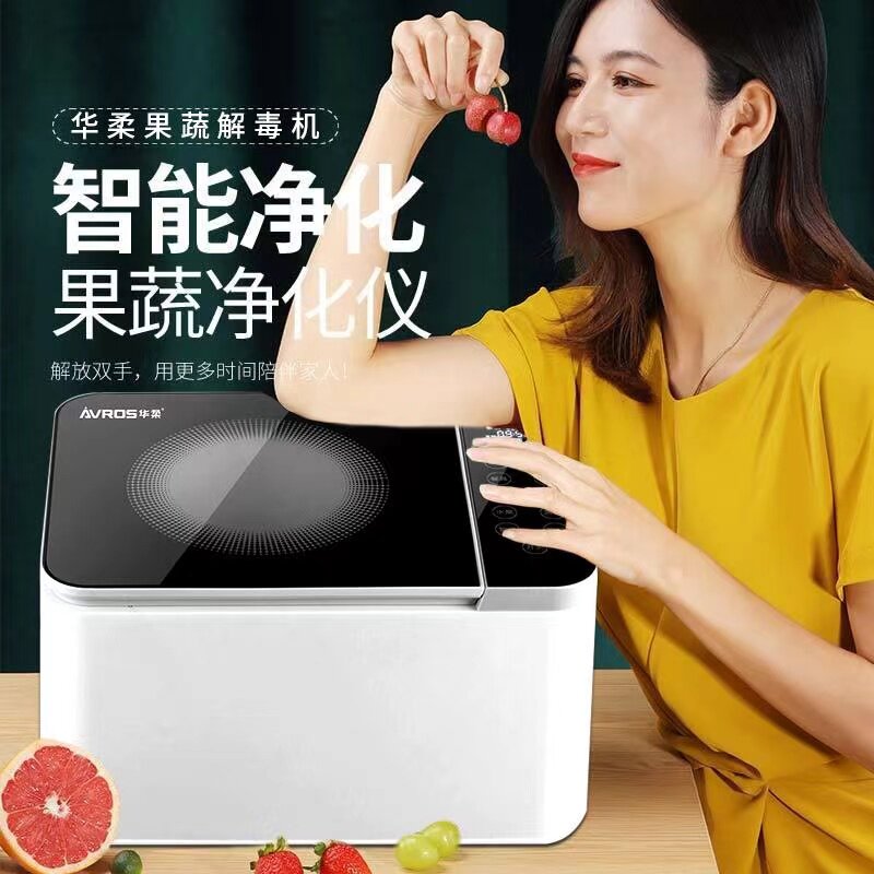 果蔬清洗净化机 家用蔬菜农药残留解毒消毒 食材食品清洁器洗菜机
