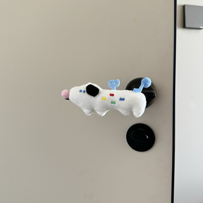 可爱小狗门把手套装饰保护套