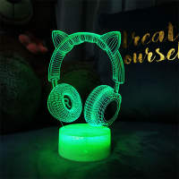 PS5 icon gaming light, game controller, night light, computer desktop, case, decorative item, ambient light, gift thumbnail 5