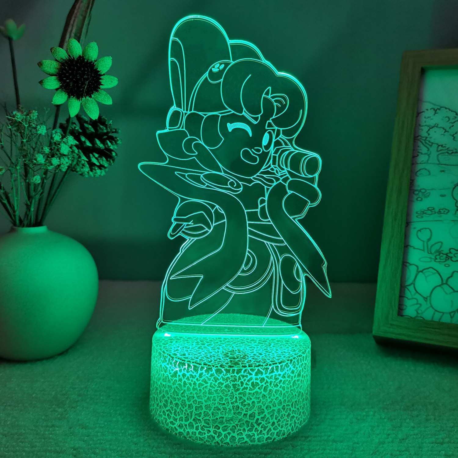 荒野乱斗周边艾德加手办小夜灯