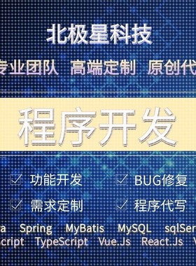 java代码编写 java代做 springboot mysql 项目定制 代编程序定制