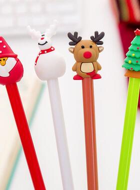 Cartoon Christmas tree old man neutral pen 0.5mm black creat