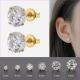 Medical For Stainless Ear 1Pair Earrings steel Studs Women