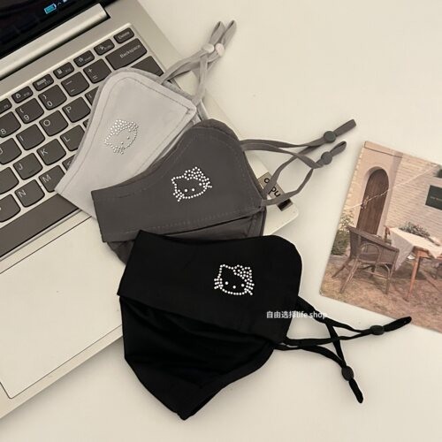 简约KT猫防晒口罩女夏季