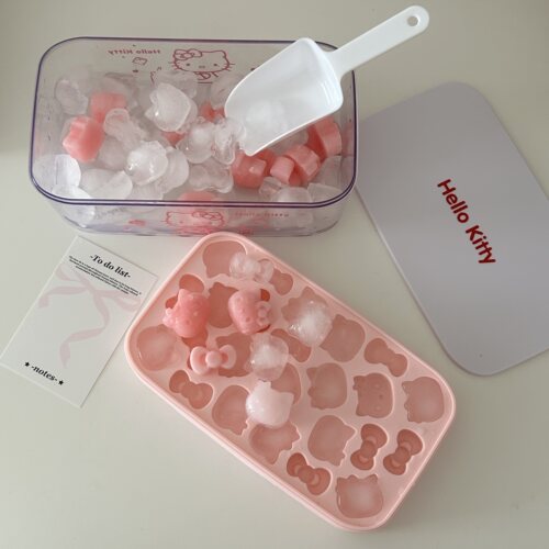 hellokitty冰块磨具食品级硅胶