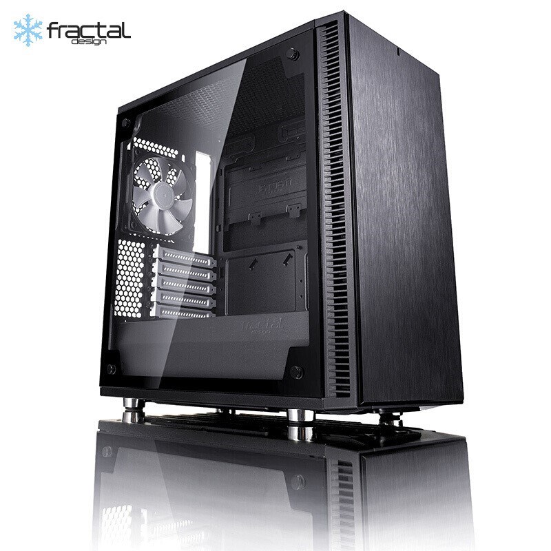 分形工艺(Fractal Design)Define Mini C 黑色 侧透机箱(支持MATX