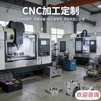 五金cnc数控机床非标定制机械车床零件加工控电脑五金件