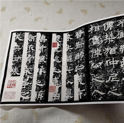 1:1汉蔡邕魏碑袁博碑甘陵相碑真迹高清微喷复制汉甘陵相尚府君碑