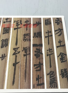 汉 马王堆汉墓简 历代书法字画艺术微喷绢本复制品临摹学习字帖