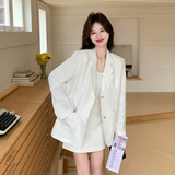26春2b227透气西装短裙两件套507P215K348，女装短外套，2B227