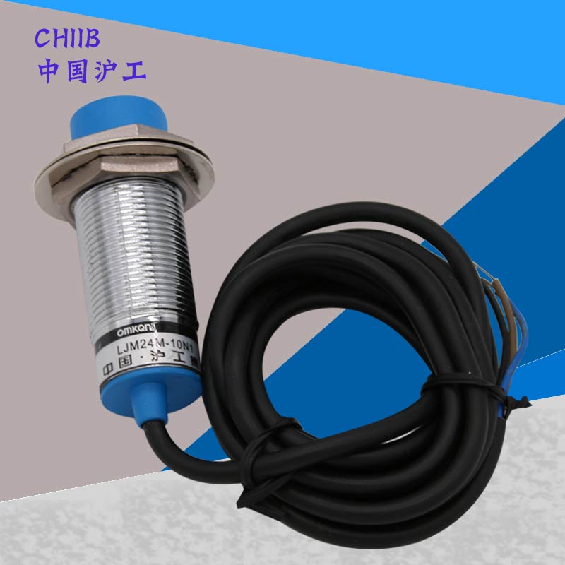 接近开关LJM24M-10N1电感式LJ24A3-10-Z/BX传感器直流三线6-36VDC