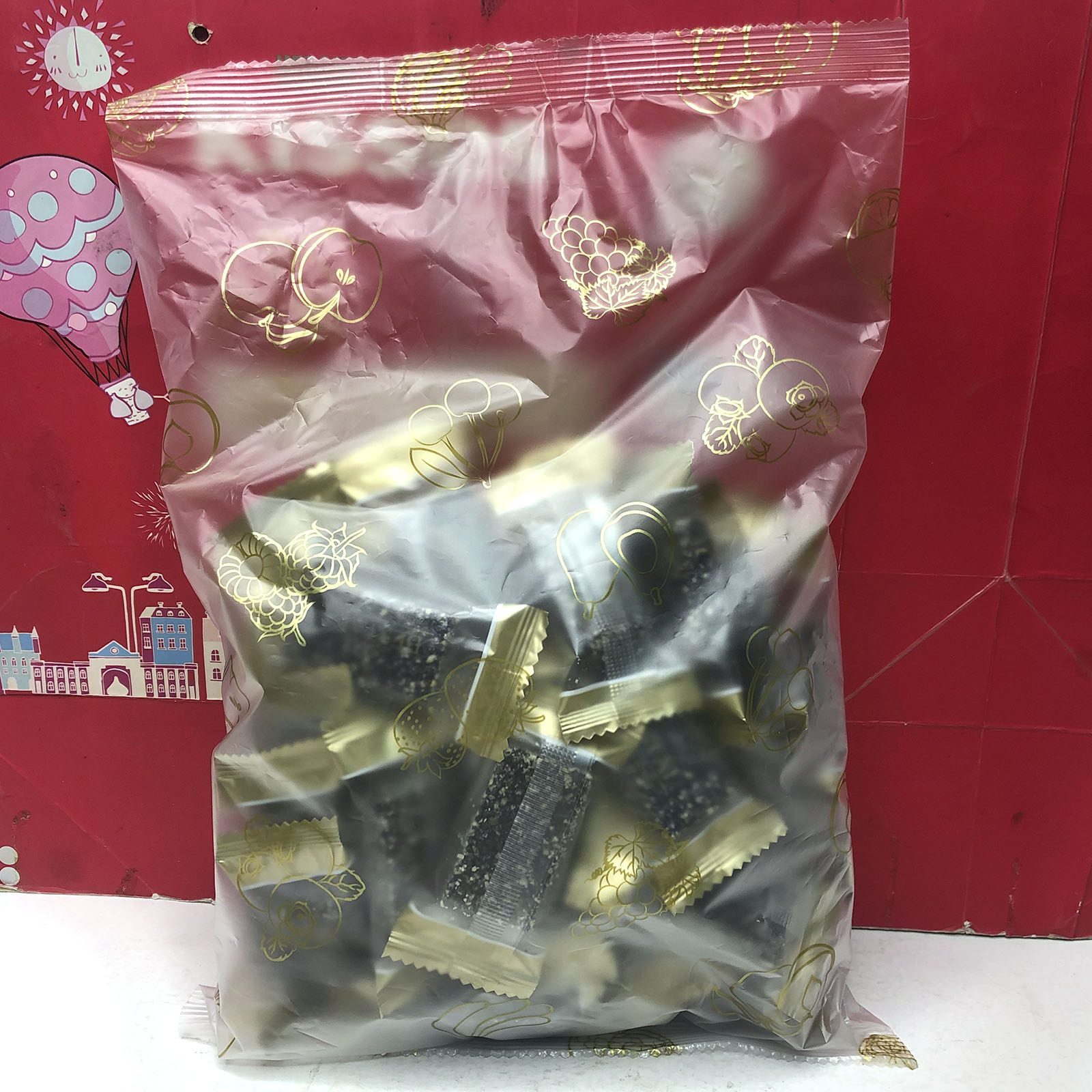 临期特价 柏泰低GI无糖黑芝麻酥268g袋装 无皮型酥质糖果休闲零食