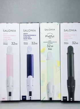源200+ 日本品牌负离子陶瓷烫直发卷发棒两用离子烫不伤发32mm