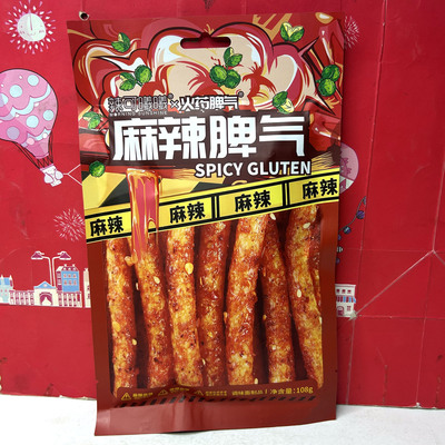 临期特价 麻辣脾气棒108g辣条美味休闲零食小吃泡面搭档