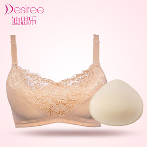迪思乐秀义乳文胸二合一套装乳腺术后初期假乳房抹胸3601秀义乳