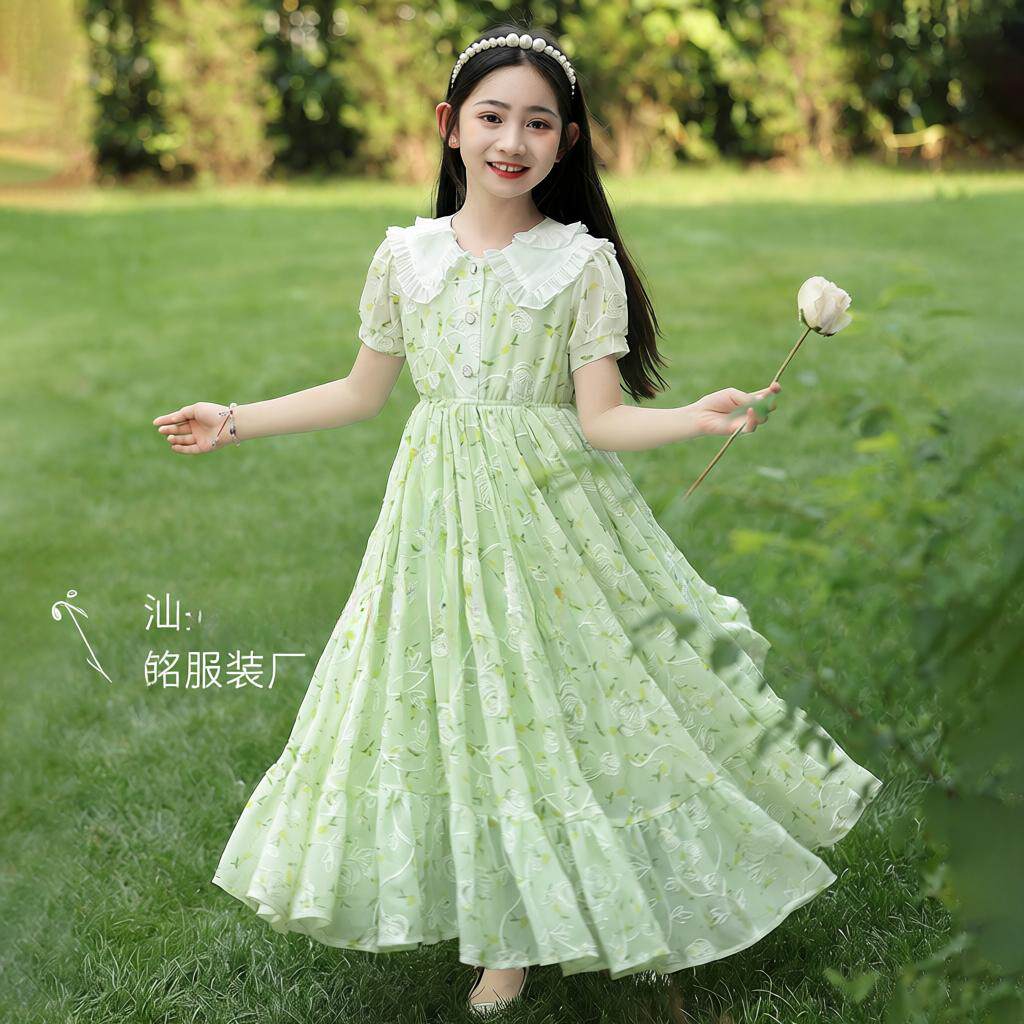 女童夏装连衣裙新款儿童公主裙