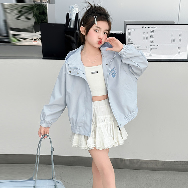 女童外套春秋款2026新款洋气