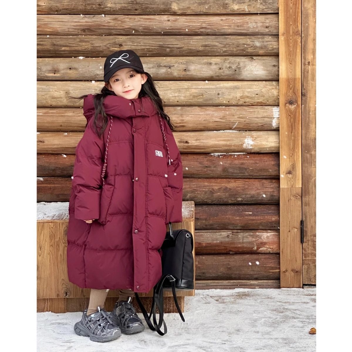 新年红女童羽绒棉服长款儿童中大童大被子外套过膝保暖棉衣加厚,童装/婴儿装/亲子装,羽绒服,淘宝优惠券,粉丝福利购,淘宝优惠卷