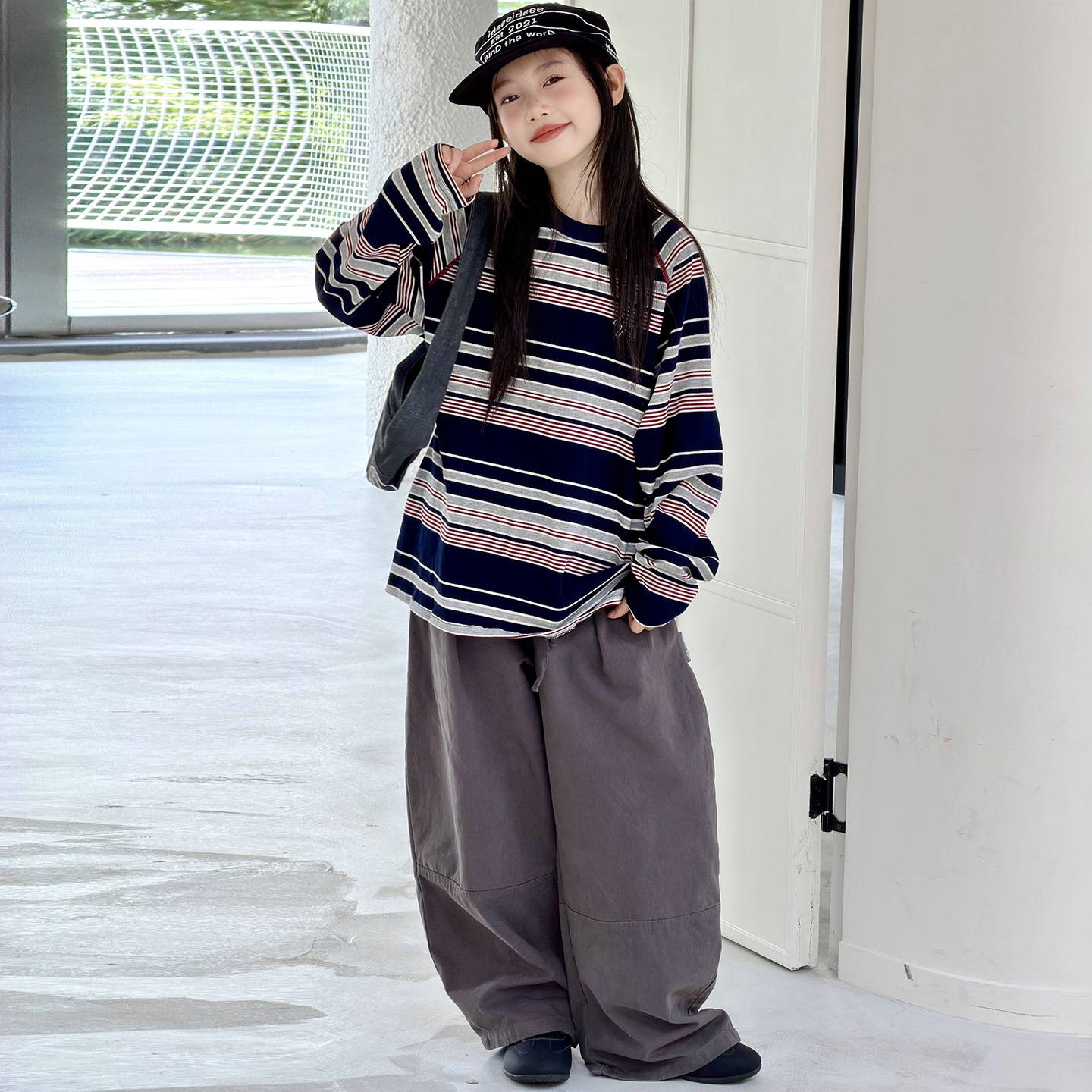女童套装春秋季2026新款中大童