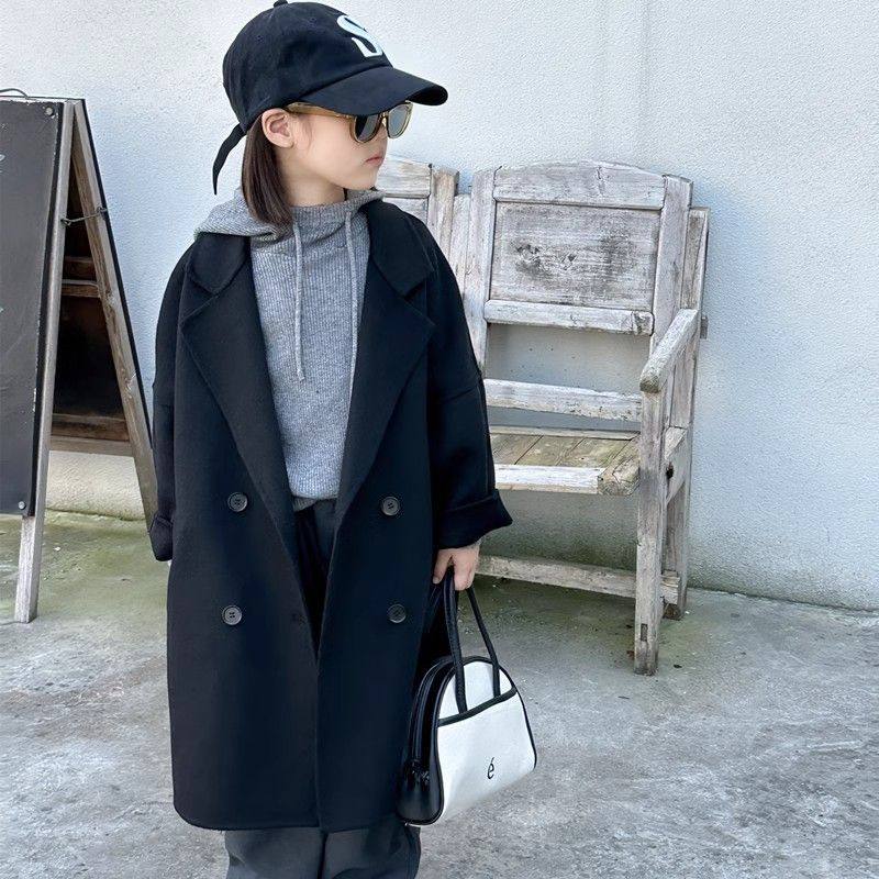 2025新款儿童加厚毛绒大衣女童装宝宝毛呢中长款秋冬外套,童装/婴儿装/亲子装,呢大衣,淘宝优惠券,粉丝福利购,淘宝优惠卷