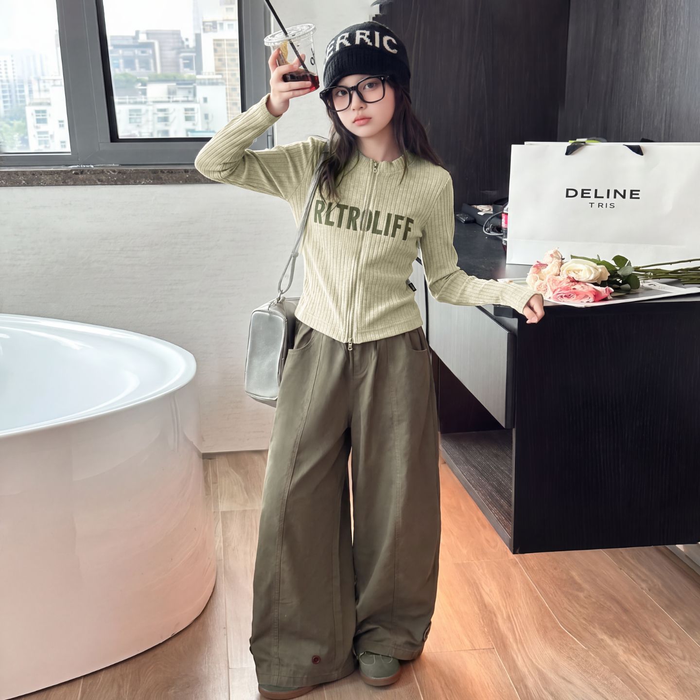 女童秋装休闲套装2026新款韩版