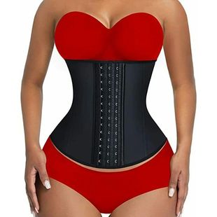 Colombians Fajas Torso Waist Trainer Long Latex Cincher Body