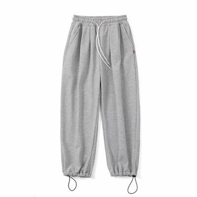 Oversize Sweatpant Men Spring Summer Straight Trouser Solid