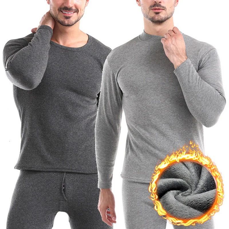 Thermal Underwear Set For Men Winter Thermos Underwear Long 女士内衣/男士内衣/家居服 保暖套装 原图主图