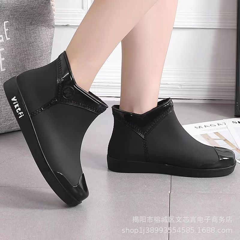 时尚雨鞋女潮流短筒水鞋四季外穿