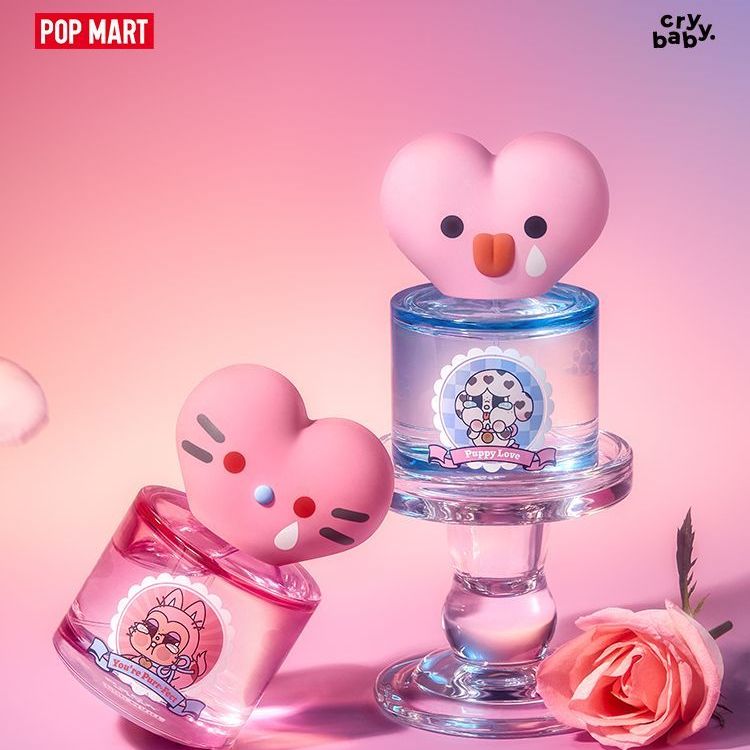POPMART泡泡玛特CRYBABY爱神的眼泪空气香氛喷雾猫系恋人犬系恋人
