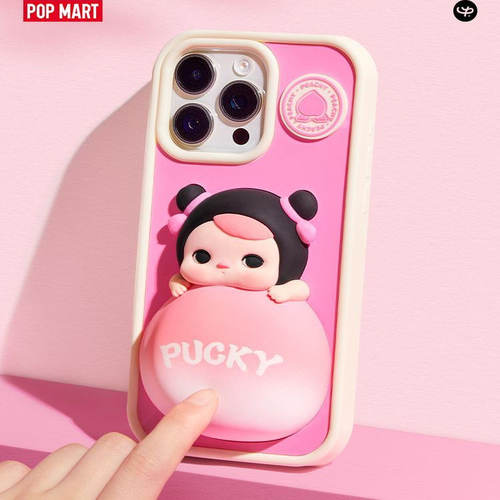 POPMART泡泡玛特PUCKY精灵美食大酒楼系列手机壳 iPhone周边