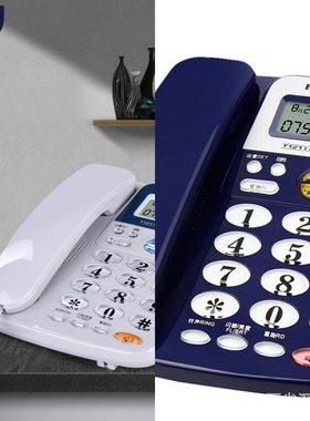 厂家直销正品宝泰尔T121来电显示免电池座机电话机来电显示大铃声