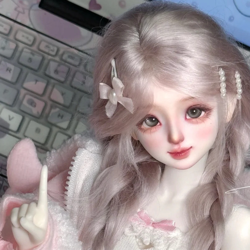 bjd娃娃bjd四分bjd正版娃娃4分女娃黛儿bjd素体bjd人偶sd娃娃礼物