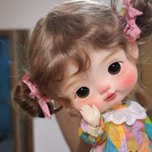 bjd6分娃娃bjd正版 娃娃小6分大头娃图neng可爱bjd素体娃娃bjd娃娃