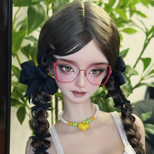 bjd娃娃正版 礼物 3分女娃小姝纯欲性感三分bjd素体bjd人偶娃娃新品