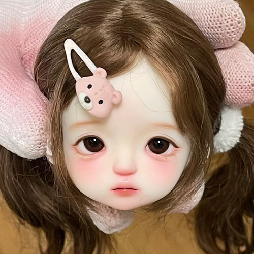 bjd娃娃6分bjd正版娃娃bjd6分yomi.呆萌女bjd素体娃娃bjd人偶娃娃