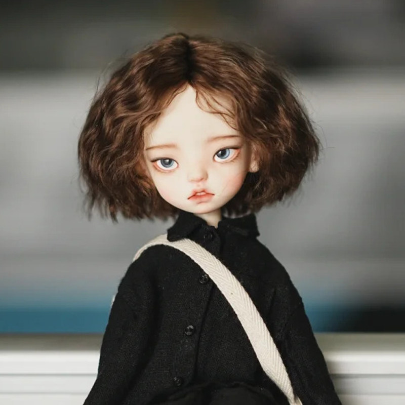 bjd娃娃bjd6分特体小萱花白露 娃娃bjd素体树脂裸娃化妆礼物新品