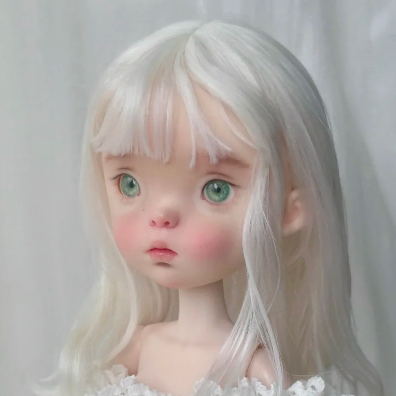 bjd娃娃6分bjd正版娃娃bjd6分蓝豆豆女bjd素体sd娃娃bjd人偶娃娃