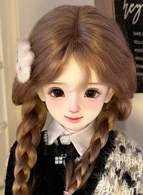 bjd娃娃bjd四分bjd正版娃娃4分女娃黛儿bjd素体bjd人偶sd娃娃礼物