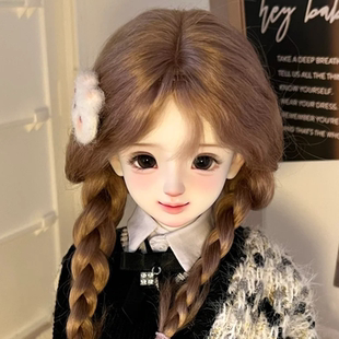 bjd娃娃bjd四分bjd正版娃娃4分女娃黛儿bjd素体bjd人偶sd娃娃礼物