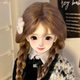 bjd娃娃bjd四分bjd正版 娃娃4分女娃黛儿bjd素体bjd人偶sd娃娃礼物