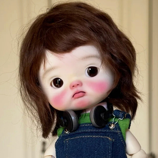 bjd6分娃娃正版bjd6分点妹大头可爱女娃六分bjd素体娃bjd人偶娃娃